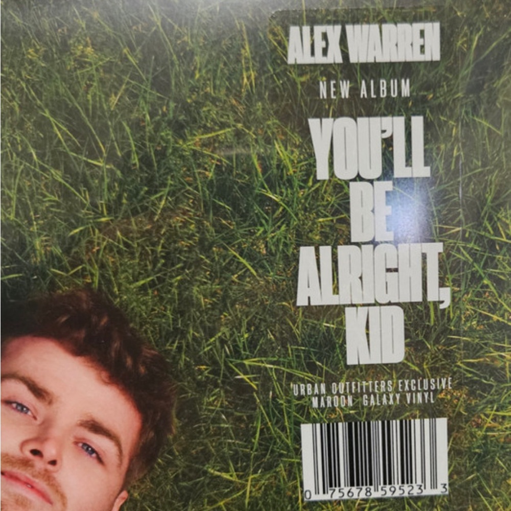 Alex Warren-You’ll be alright kid. UO Exclusive 2XLP